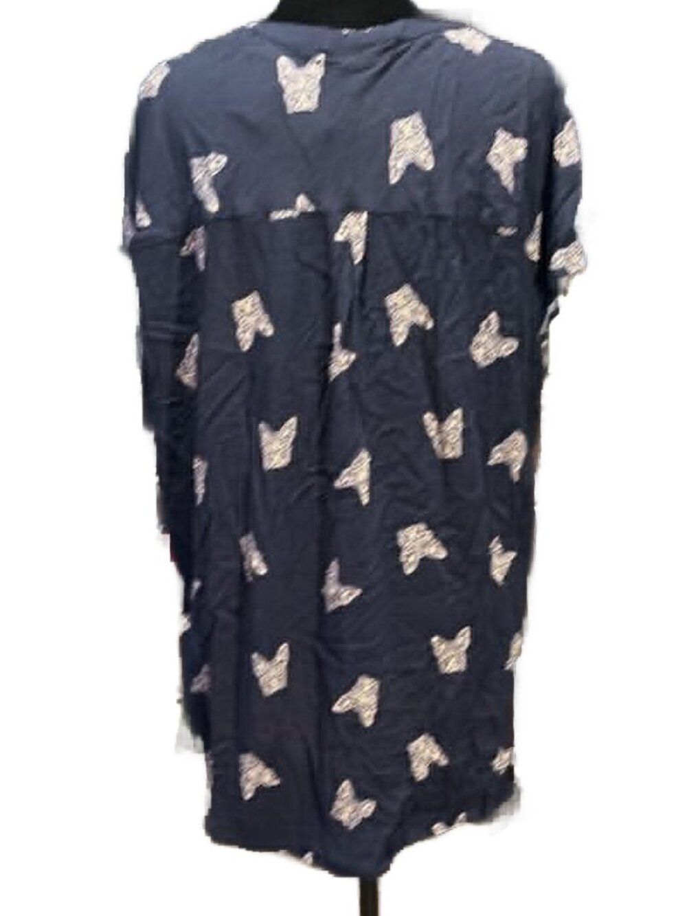 NWT TORRID French Bulldog Blouse - Picture 3 of 4